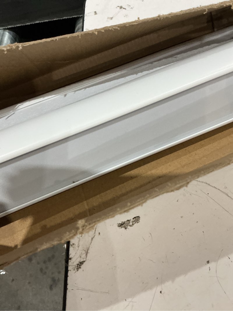 Condition photo showing As Is for joydeco cellular shades cordless, blackout shades cellular blinds for indoor windows, blackout blinds window shades for thermal insulated & noise reduction (white, 15" w x 36" h) a - white 15"w x 36"h