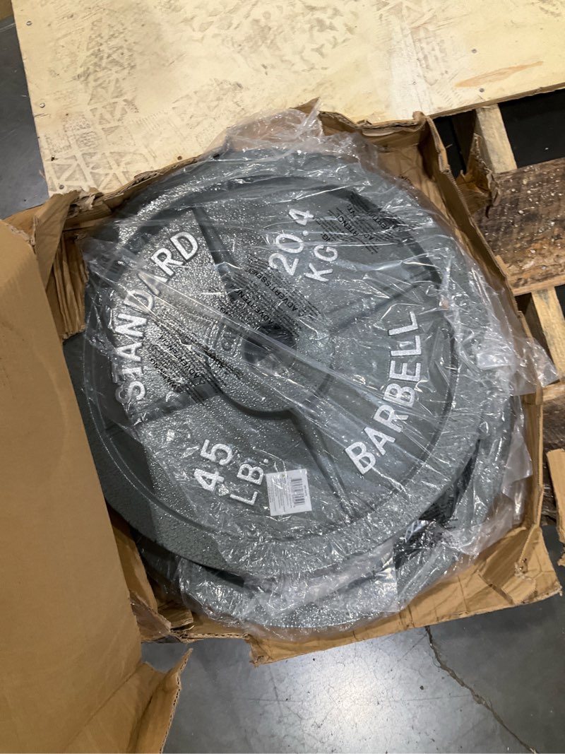 Condition photo showing Good Condition for cap barbell 2-inch olympic weight plate | multiple options