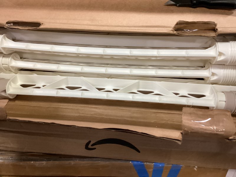 Condition photo showing Good Condition for Toddleroo by North States - Superyard Ultimate Play Yard: Freestanding 6-Panel Baby Playpen with Door - Indoor or Outdoor Use - Made in USA - Encloses Up to 18.5 Square Feet - 26 Inches Tall - Ivory 6-Panel Ivory