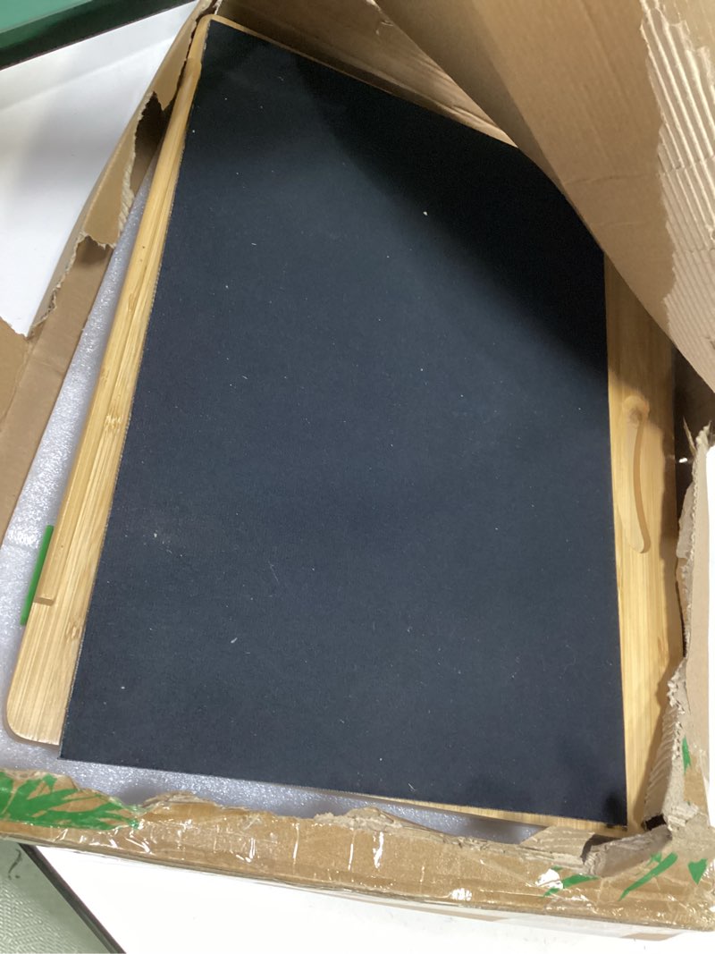 Condition photo showing Good Condition for minboo bamboo appliance slider,sliding tray for coffee maker, kitchen countertop appliance rolling tray,slides easily from under the cabinet,wide - large (16" wx13 d) bamboo-l wide - large (16"wx13"d)