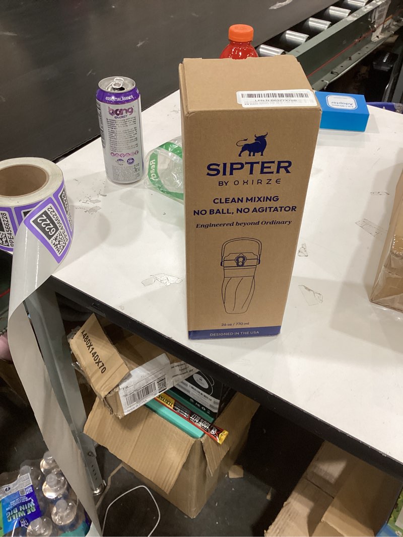 Condition photo showing Good Condition for Sipter Best Shaker Bottle for Protein Mixes – Double Wall Stainless Steel, For Shakes, Water, Smooth