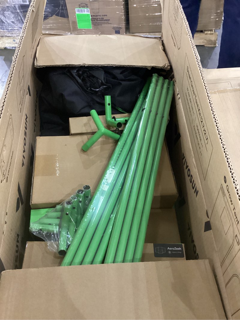 Condition photo showing Good Condition for VIVOSUN GIY Smart Grow Tent System 2.7x2.7, WiFi-Integrated Grow Tent Kit, with Automate Ventilation and Circulation, Schedule Full Spectrum 150W LED Grow Light, and GrowHub E42A Controller 32"x32"x63"