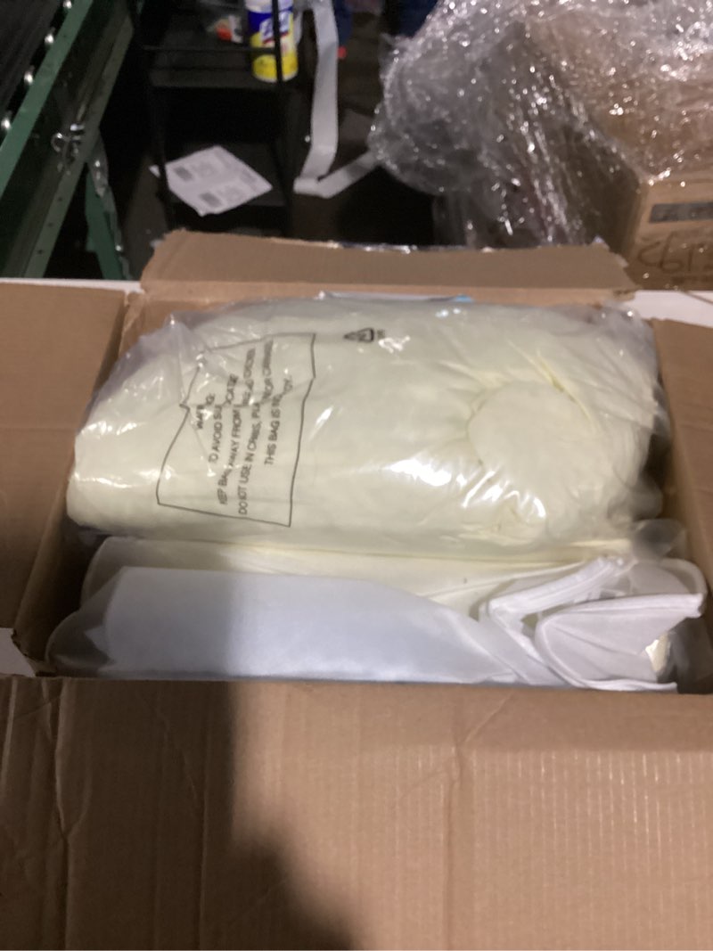 Condition photo showing As Is for EASELAND Firm Pillows Shredded Memory Foam with Adjustable Fill - Standard Size Set of 2, Removable Cooling Cover for Hot Sleepers, Cool Bed Pillow for Side Back Stomach Sleepers Standard(Pack of 2)