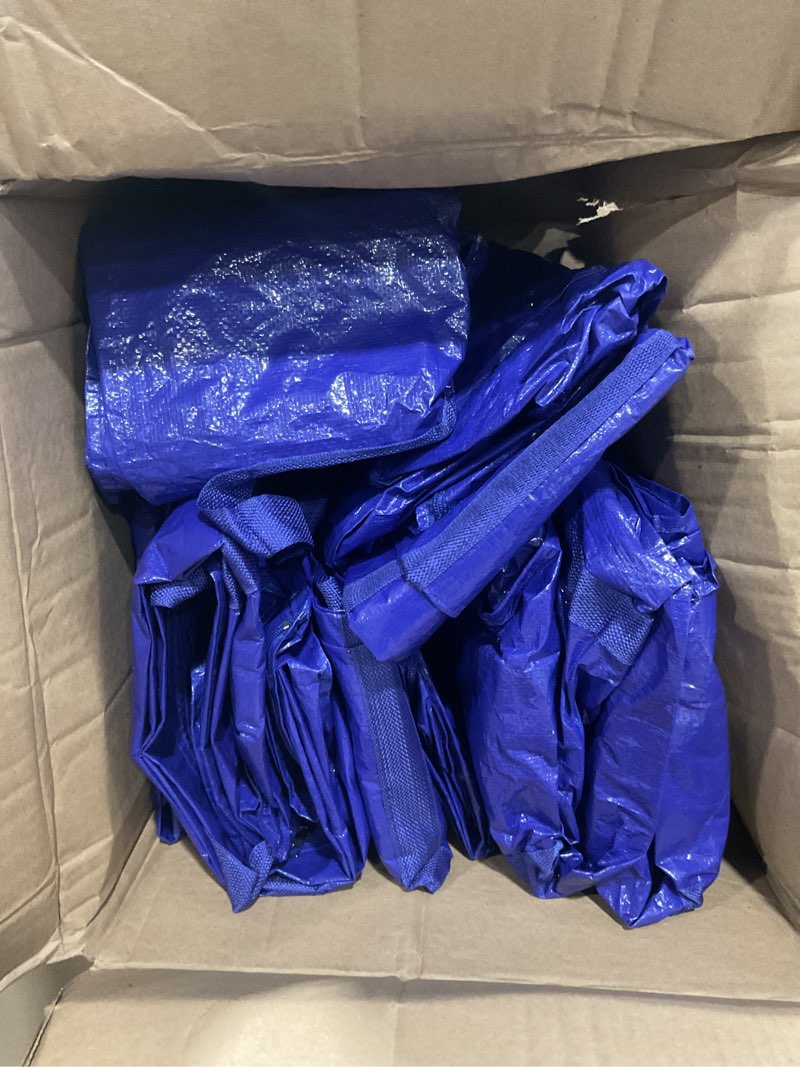 Condition photo showing Good Condition for 8 pack extra heavy duty large moving bags with strong zipper & carrying handles, sturdy clothes storage bag totes bins, packing bags moving boxes college moving supplies, dark blue - 40 gal 40 gal-dark blue 8.0