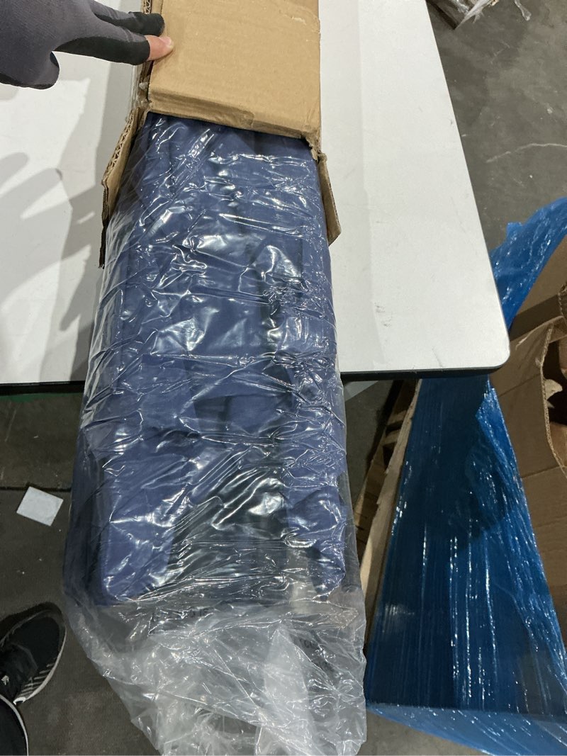 Condition photo showing Good Condition for sunnyglade 9' patio umbrella outdoor table umbrella with 8 sturdy ribs (navy blue)