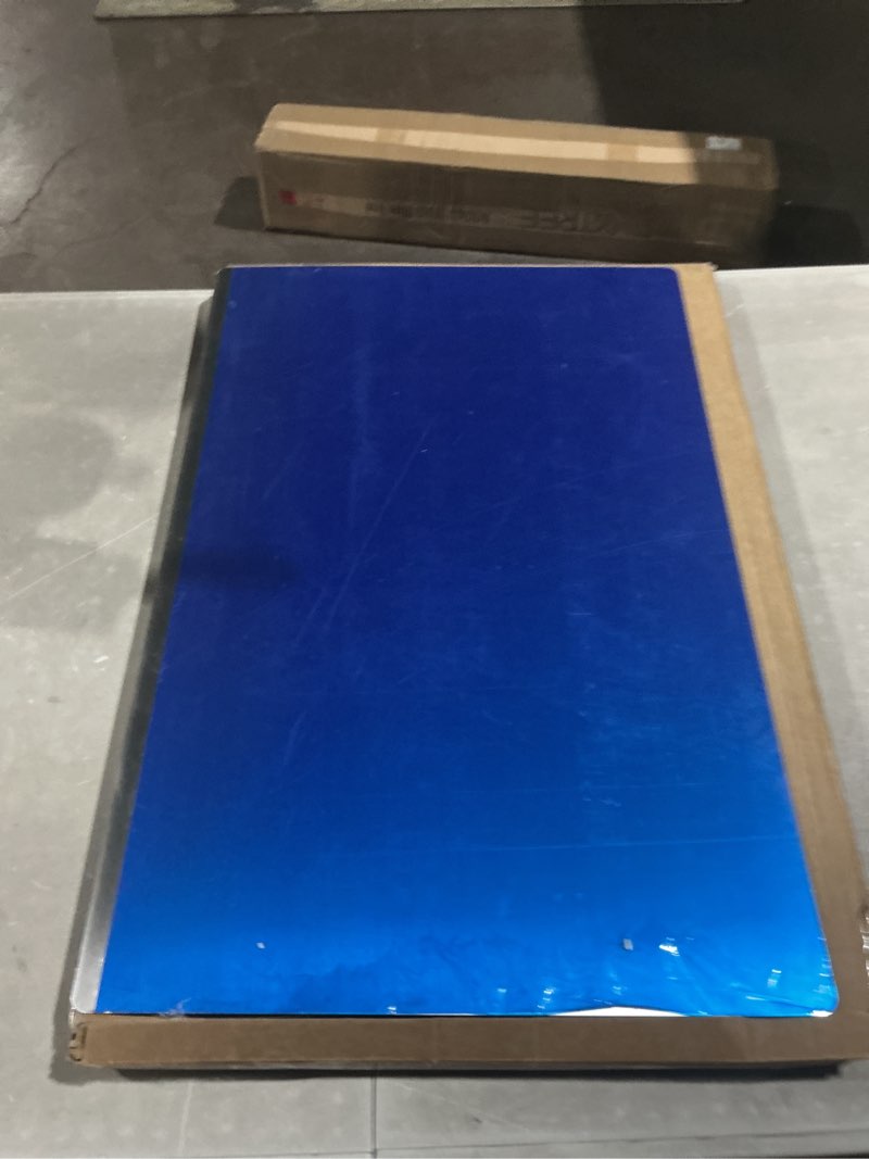 Condition photo showing Good Condition for gisafai 1 pcs 24 x 16 inch stainless steel backsplash panel hand dryer splash guard wall backsplash protector with ultra strength adhesive for bathroom, kitchen, stovetop 1 24 x 16 inches
