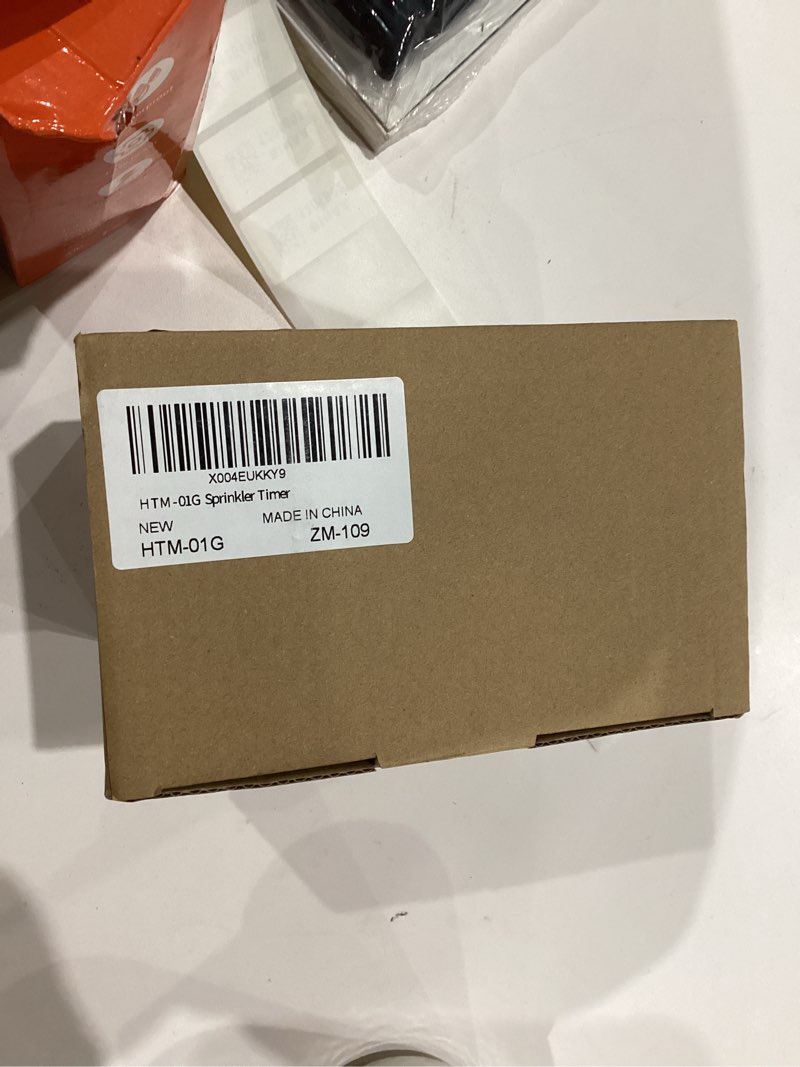 Condition photo showing New/Like New for Sprinkler Timer, Programmable Irrigation Water Timer for Garden Hose, Solar/Battery Dual Power & Professional Leak-Proof Design, Rain Delay/Auto/Manual Watering System, Green