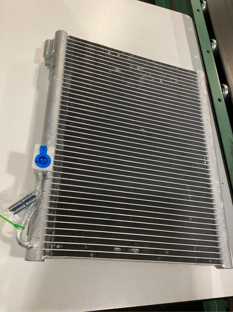 Condition photo showing As Is for ocpty aluminum a/c condenser replacement fit for 1997-2000 for acura for el 1.6l 1996-2000 for honda for civic 1.6l