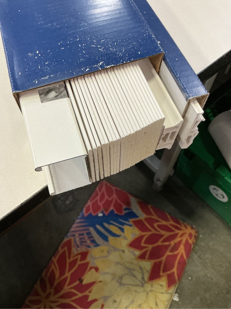 Condition photo showing Good Condition for LEVOLOR Basics Cordless Light Filtering Faux Wood Blinds, Easy to Install 2” Blinds for Windows, Timeless Look, Fits up to 23” Width and 64” Length, Home Solution for Any Space or Room 23"W x 64"H