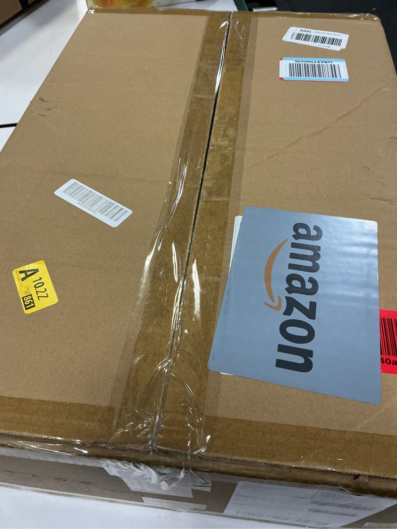 Condition photo showing Good Condition for Enclosed Stainless Steel Cat Litter Box with Lid, XL Extra Large Litter Box for Big Cats, Metal Litter Pan High Sided, Never Absorbs Odors, Anti-Urine Leakage, Easy Cleaning, Include Scoop B--Dark Gray