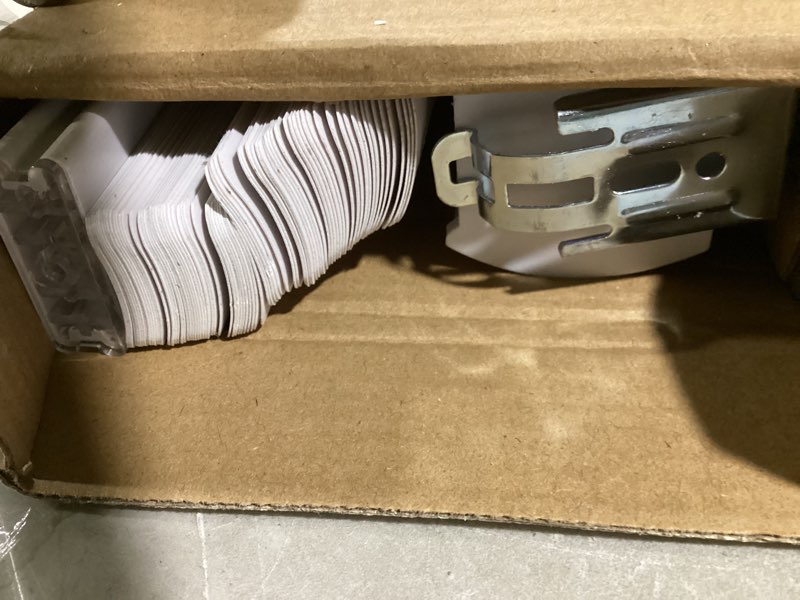 Condition photo showing Good Condition for Cordless Light Filtering Mini Blind - 32 Inch Width, 72 Inch Length, 1" Slat Size - Pearl White - Cordless GII Morningstar Horizontal Windows Blinds for Interior by Achim Home Decor 32"W x 72"H Pearl White