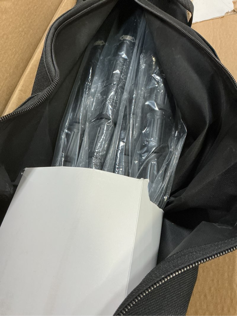Condition photo showing Good Condition for 10ft dust barrier poles kit,spring retractable zipper wall poles for dust barriers system,home & construction,spring barrier loaded poles for renovation & construction renovation(exclusive patent)