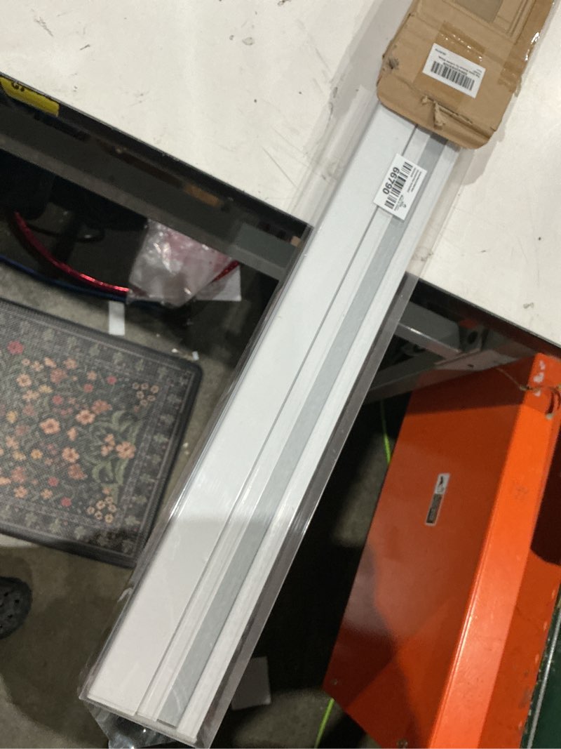 Condition photo showing As Is for sunfree top down bottom up cellular blinds,cellular shades blackout, honeycomb window shade for windows, 34" w x 36" h, white(blackout) blackout-white 34"w x 36"h