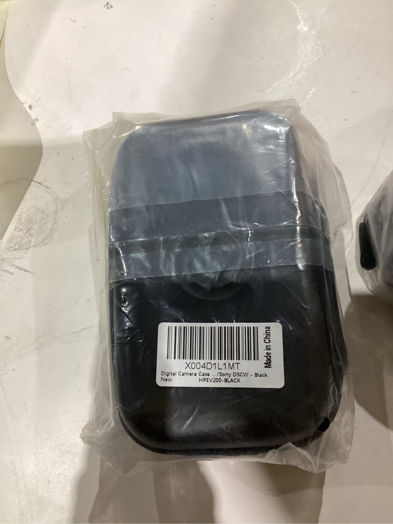 Condition photo showing New/Like New for Camera Case for CAMKORY DC403 FHD 1080P, Kodak PIXPRO FZ55/FZ45 16MP Digital & Vlogging Cameras - Travel Storage Bag with Mesh for Batteries, Cable, Memory Card & Card Reader (Black)