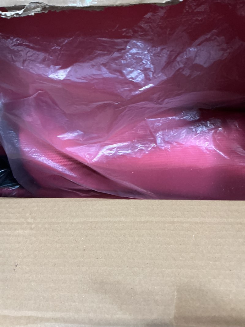 Condition photo showing New/Like New for foldable bbl chair with hole position lawn chair for bbl lounge after surgery recovery bed for patio garden poolside outdoor yard beach (pink)