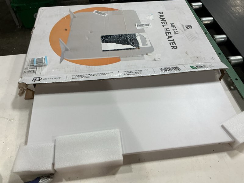 Condition photo showing Good Condition for infrared space heater with smart thermostat - wall and floor mount, for smaller rooms - wifi, app & remote control - no noise & energy saving - german brand - color: white