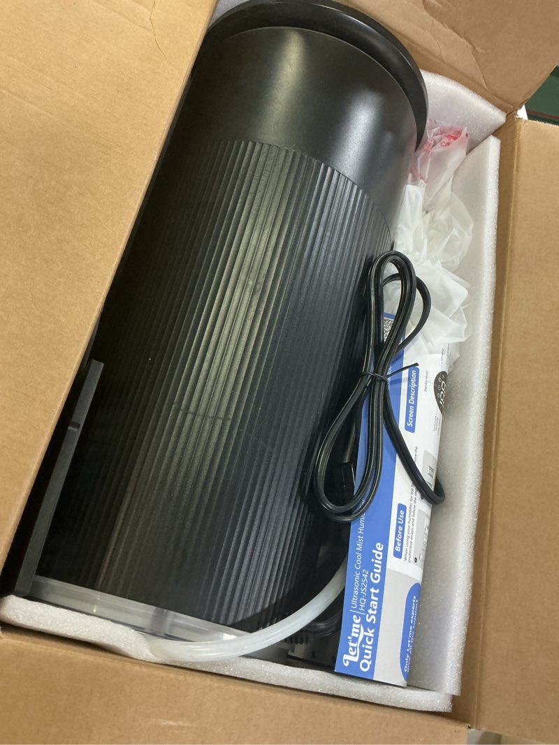 Condition photo showing Good Condition for 10l/2.64 gal humidifier for large room 600ft² 60h runtime 24h timer auto mode app & remote control top fill diffuser aromatherapy 7 color lights cool mist humidifier for bedroom home office plant black