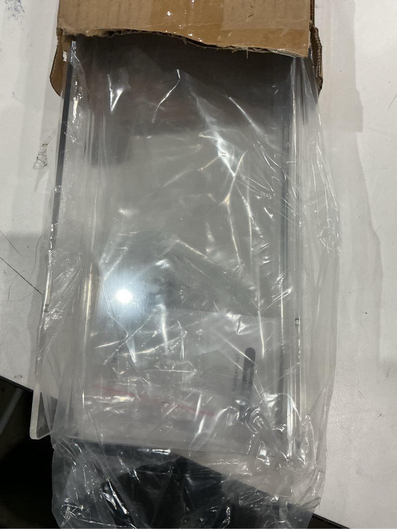 Condition photo showing Good Condition for upsimples 2 pack 23.6x5.5 inches acrylic shelves for wall storage, floating bookshelves for kids, display shelf organizer for bathroom, bedroom, living room, kitchen, clear 2 23.6x5.5"
