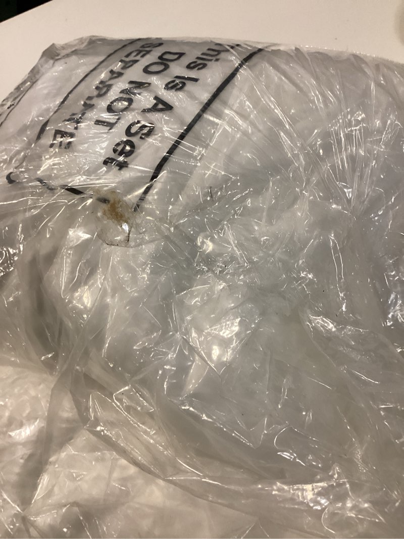 Condition photo showing As Is for pillow 1 pack