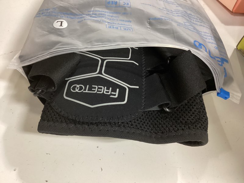 Condition photo showing Good Condition for freetoo back brace for lower back pain relief with pulley system,lumbar support belt for men & women with lumbar pad, ergonomic design and soft breathable 3d knit material,for herniated disc,sciatica high support large (waist: 40.5?47.2 inch)