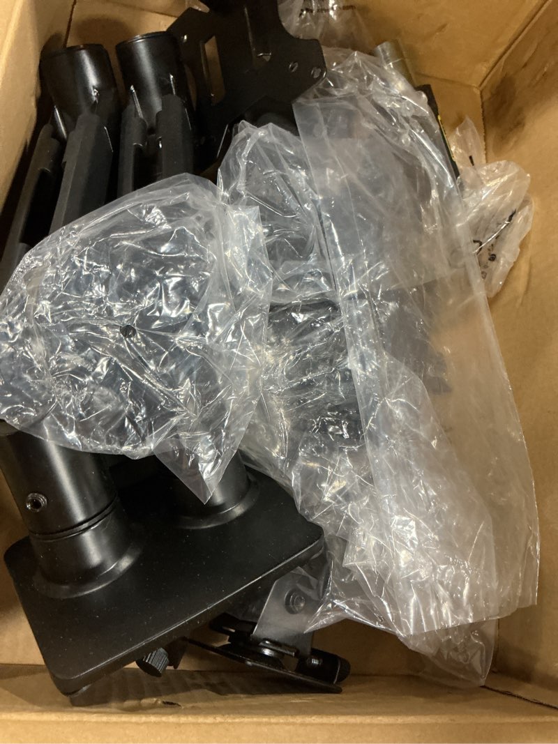 Condition photo showing Good Condition for ergear dual monitor arm, full adjustable monitor mount for 13–32? screens, fast install computer monitor stand with tool-free vesa mount, max load 19.8 lbs, max vesa 100x100mm dual arms 13"-32"