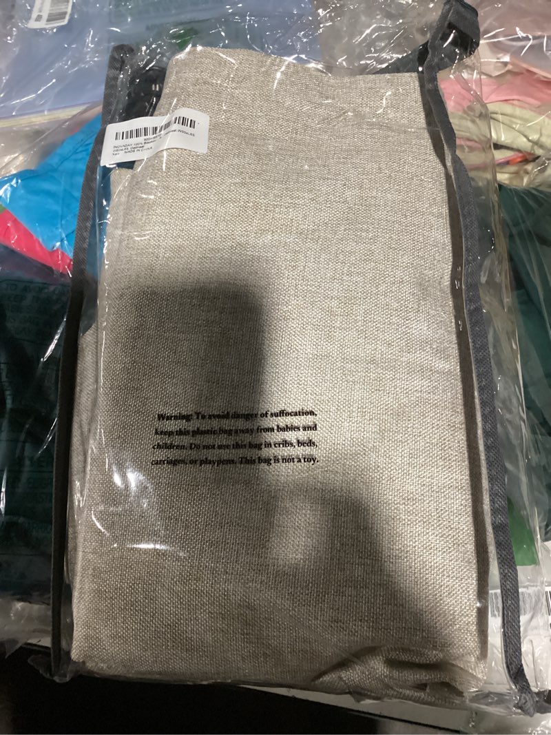 Condition photo showing Good Condition for INOVADAY 100% Blackout Curtains for Bedroom, Black Out Curtains 63 Inch Long, Clip Rings Linen Blackout Drapes, Thermal Insulated Room Darkening for Living Room, 2 Panels - Oatmeal,W50xL63