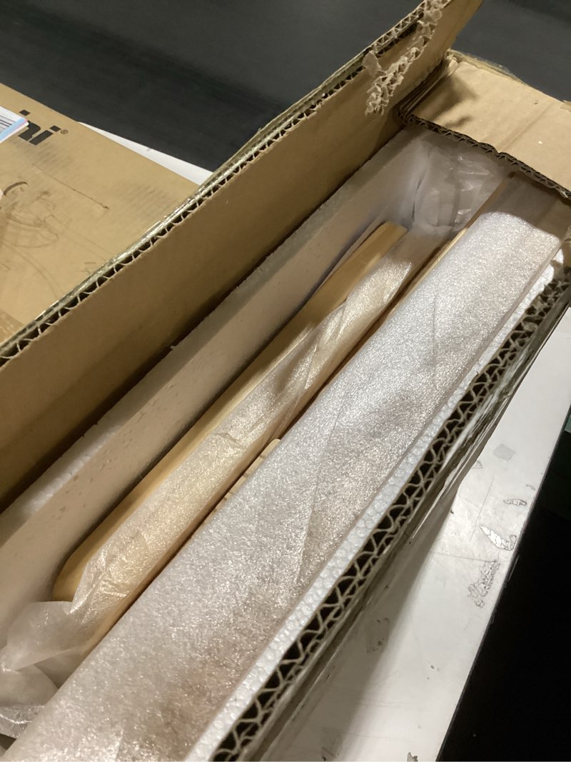 Condition photo showing Good Condition for FUNLIO Montessori Weaning Table and Chair Set for Toddlers Age 1-3, Height Adjustable Toddler Table and Chair Set, Cube Kids Table Chair for Reading/Eating/Playing, Easy to Assemble, CPC Certified Natural