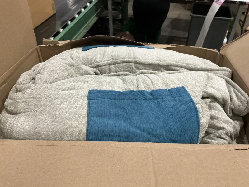 Condition photo showing As Is for orthopedic dog bed,large dog bed,memory foam washable dog beds,medium & large dogs,waterproof,l(30"x24"x14") large(30‘’x24''x14'') light grey