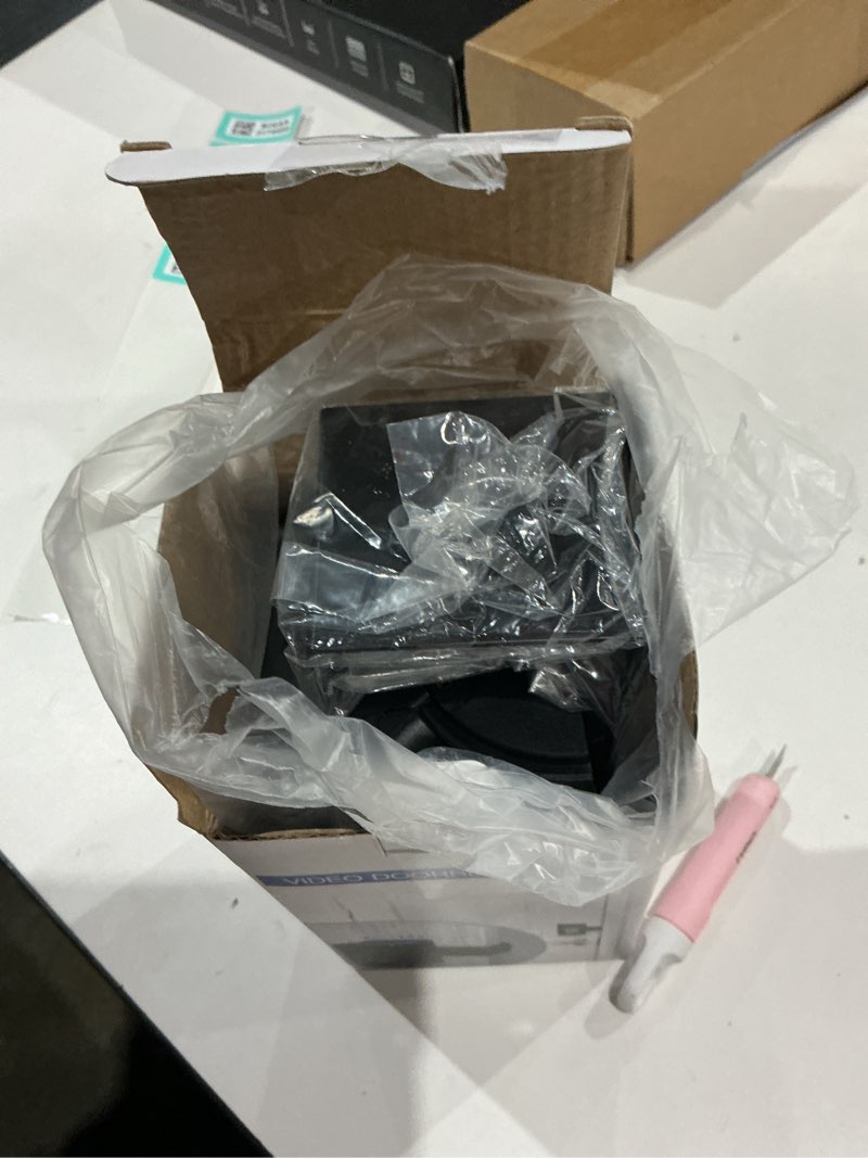 Condition photo showing Good Condition for coolwufan anti-theft doorbell mount with angle adjustment (35 to 135 degree), video doorbell mount for apartment or business, no-drill doorbell upgrade corner kit for home