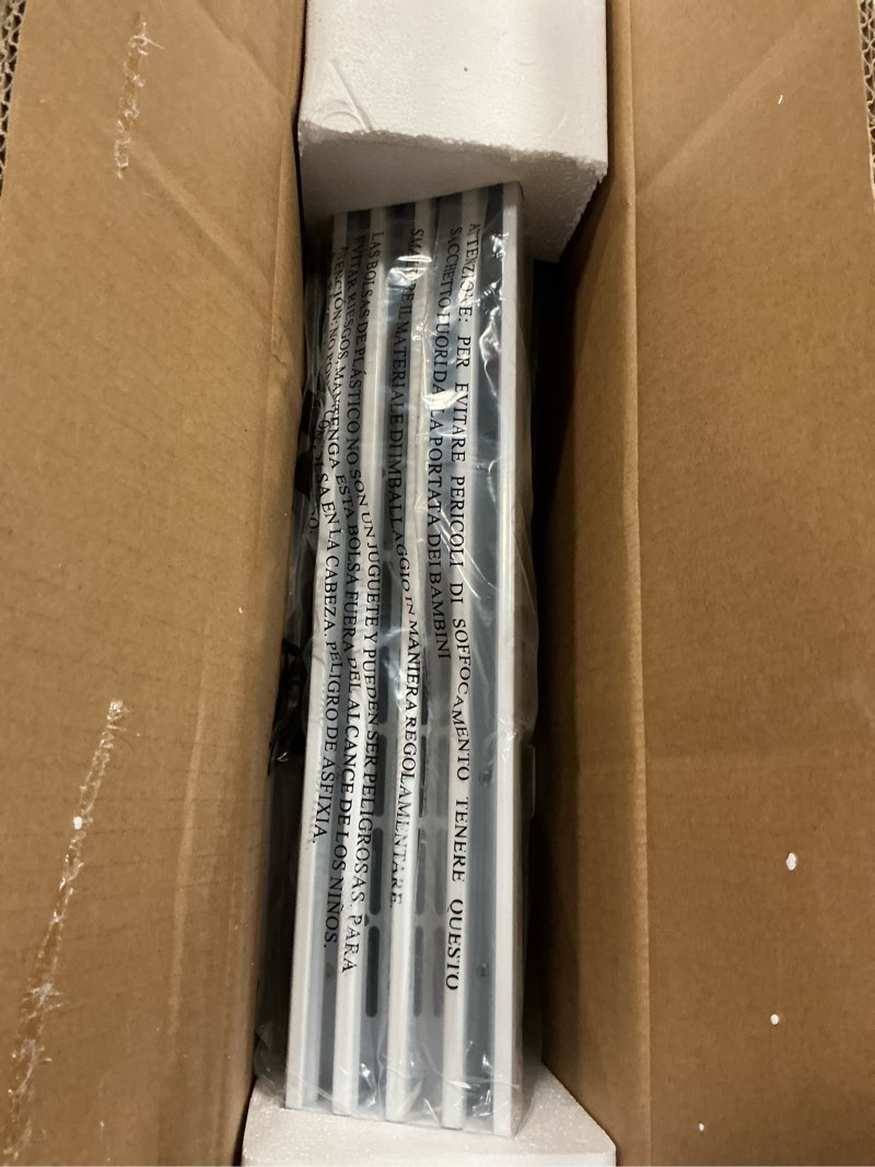 Condition photo showing Good Condition for 800W Plug-in Convection Electric Panel Wall Heaters for Indoor Use, Quiet Fan-less Design, Freestanding/Wall Mount Space Heater With Adjustable Thermostat, 24H Timer, Digital Display(White)