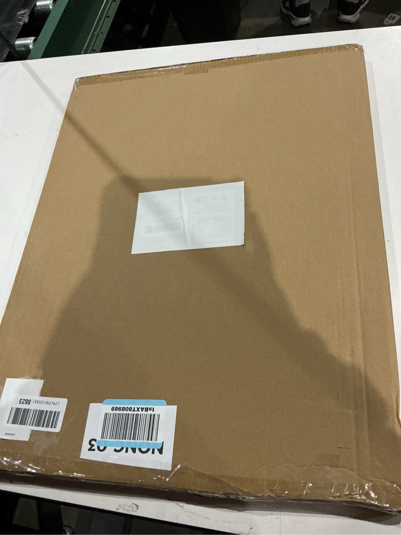 Condition photo showing New/Like New for upsimples 18x24 picture frame, display pictures 16x20 with mat or 18 x 24 without, wall hanging post