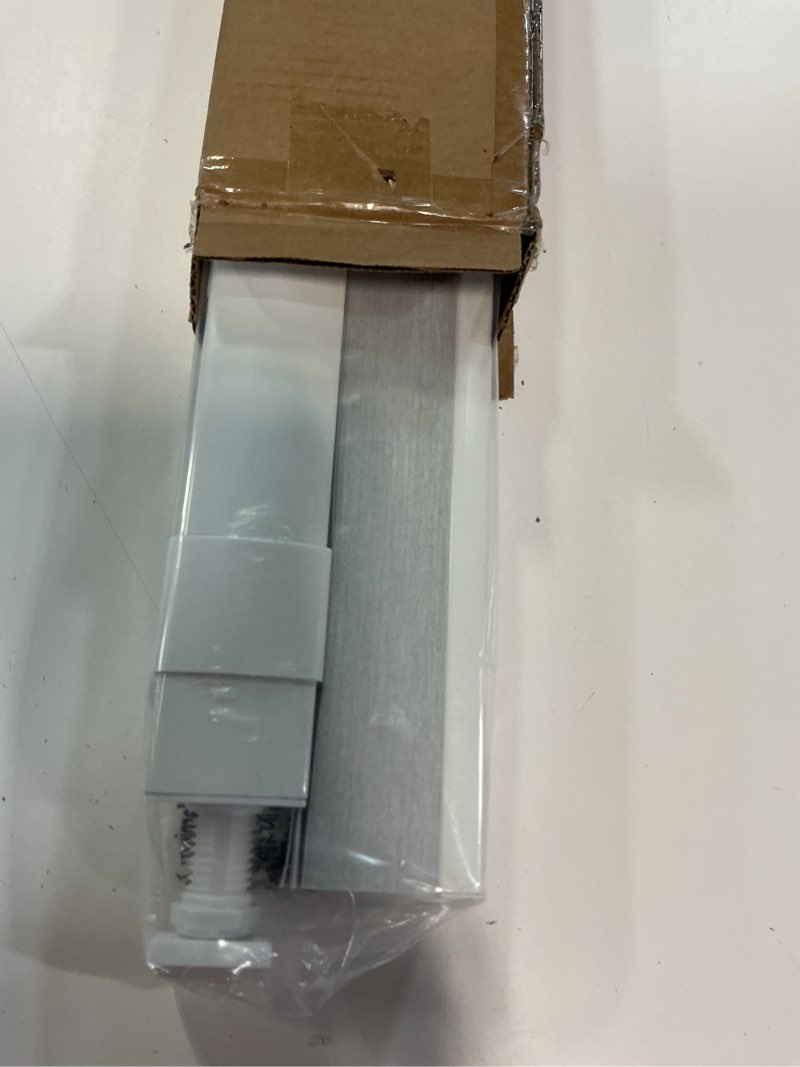 Condition photo showing Good Condition for lazblinds no tools no drill cordless cellular shades, blackout light blocking honeycomb shades for home, thermal insulation blinds for windows, 34" w x 48" h, white blackout-white 34" w x 48" h