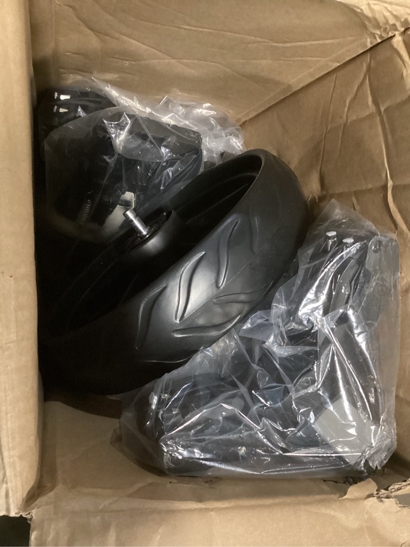 Condition photo showing Good Condition for JANUS Golf Push Cart 3 Wheel, Foldable with One-Click Folding, Compact Golf Bag Cart, Wide EVA Wheels, Foot Brake, Elastic Wing Straps, Cooler Bag, Phone Holder or Gooseneck Holder grey Large wing Gooseneck holder