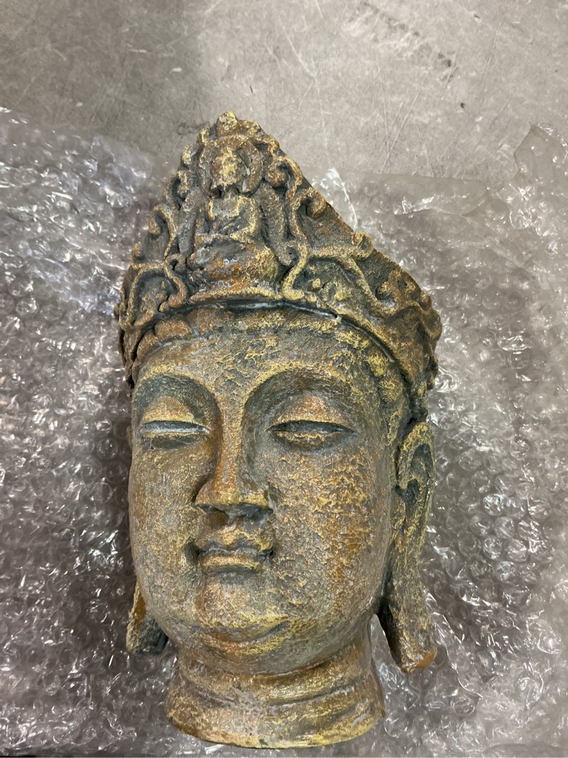 Condition photo showing New/Like New for Penn-Plax Deco-Replica Buddha Head Aquarium Ornament