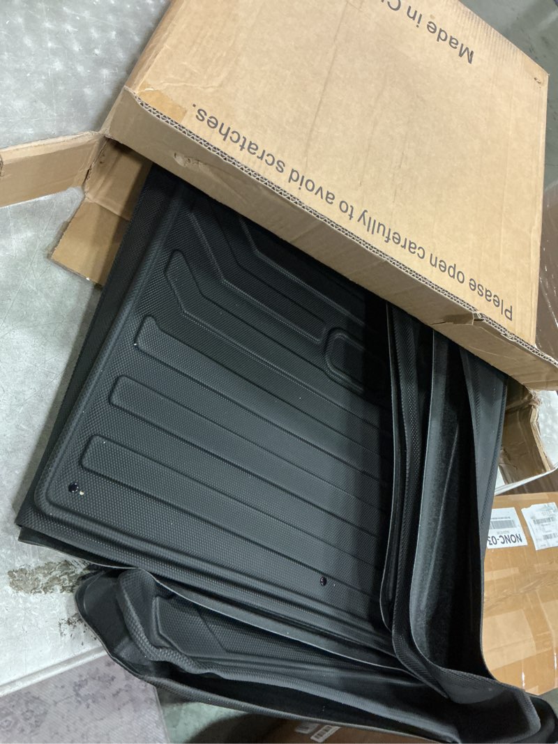 Condition photo showing Good Condition for cargo mat with backrest mat custom fit for 2024 2025 2026 lexus tx350 tx500h tx550h+ 6/7 seats - all weather tx accessories