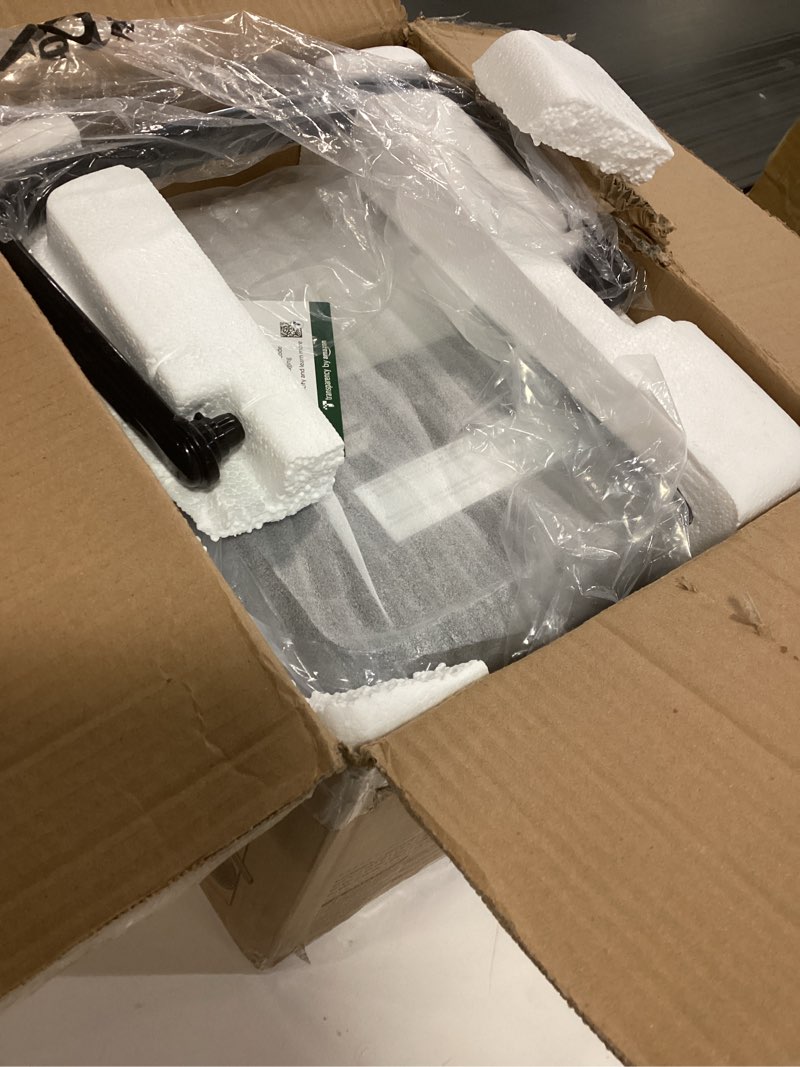 Condition photo showing Good Condition for Ice Maker Countertop, Efficient Easy Carry Ice Machine, Self-Cleaning Ice Maker with Ice Scoop & Basket, 9pcs/ 8mins 26.6Lbs Per Day for Home/Office/Kitchen,Black BLACK 26LBS/DAY