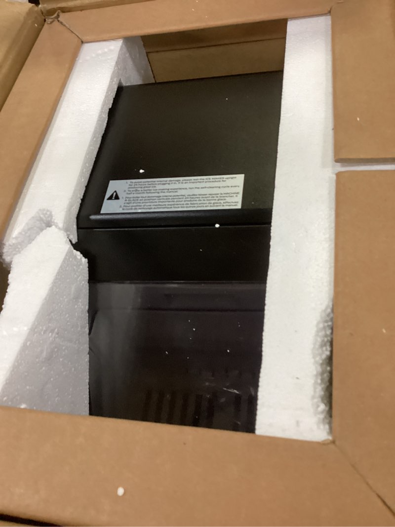 Condition photo showing Good Condition for totnz nugget ice maker countertop, 44lbs per day with self-cleaning function?timer pebble ice maker with soft chewable ice for home kitchen office bar party,stainless steel silver 44lbs