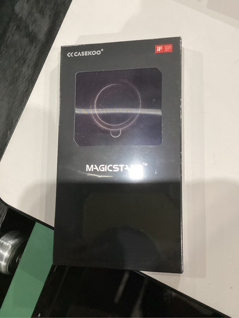 Condition photo showing New/Like New for CASEKOO Patented Magnetic Ring Stand for Samsung Galaxy S25 Plus Case [16FT Military Drop Protection] [Compatible with MagSafe] Matte Translucent Slim S25 Plus Case 6.7'' 2025, Translucent White Samsung Galaxy S25 Plus Case White