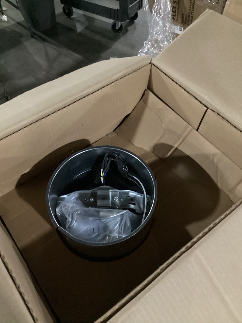 Condition photo showing Good Condition for broan-nutone 509 through-the-wall ventilation fan white cover, 200 cfm, 8.5 sones, 8" fan, 200 cfm no switch dial