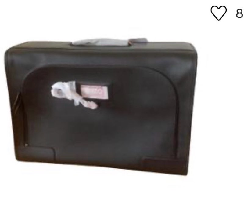 Kenzo Leather travel bag Never worn Black, Leather(similar)