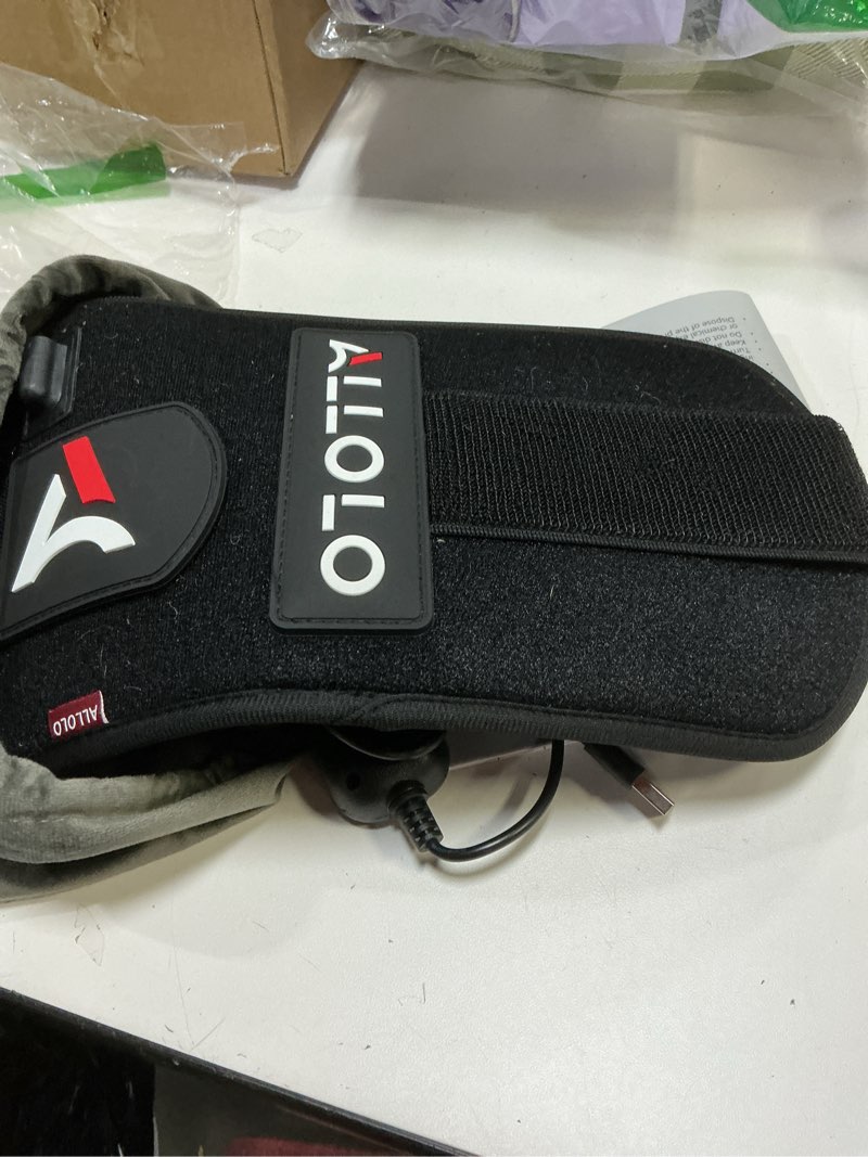 Condition photo showing Good Condition for ALLOLO Red Light Therapy for Body, 3-in-1 LED Bead with Timer Remote Control, 12.6"*6.3" 660nm&850nm Infrared Light Therapy for Body Pain Relief Wearable for Muscle Repair