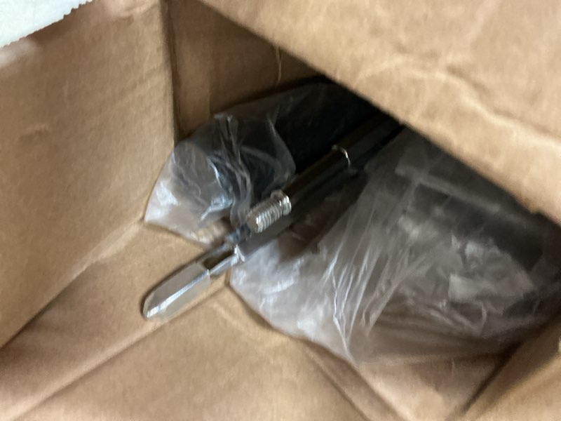 Condition photo showing New/Like New for Rotating Rotisserie Grill Kit, Electric Dual Post Open Fire Spit Rotisserie Grill System,Cordless Battery Motor,with Spit Rod,for Outdoor Campfire Grilling,20LBS Capacity Large