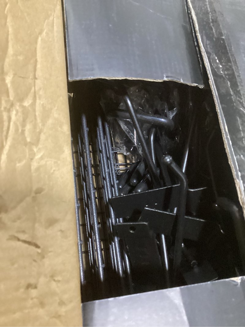 INCLY 30PCS Slatwall Accessories Set, Includes 4 Pack Ventilated Metal Wire Slatwall Baskets and 26P