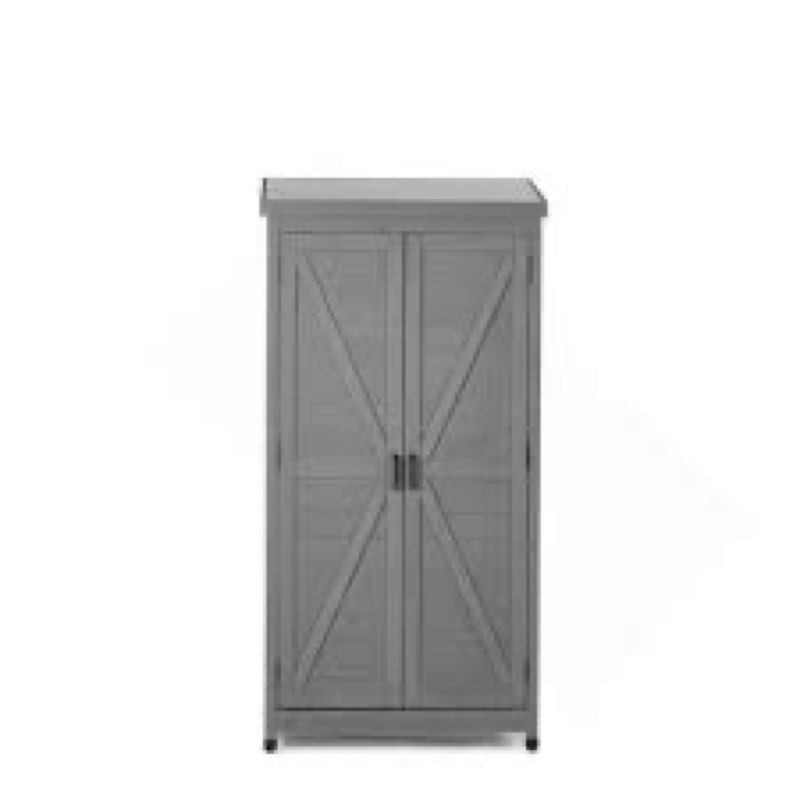 Versatile Outdoor Storage Cabinet For Various Spaces And Gardening Needs INCOMPLETE 