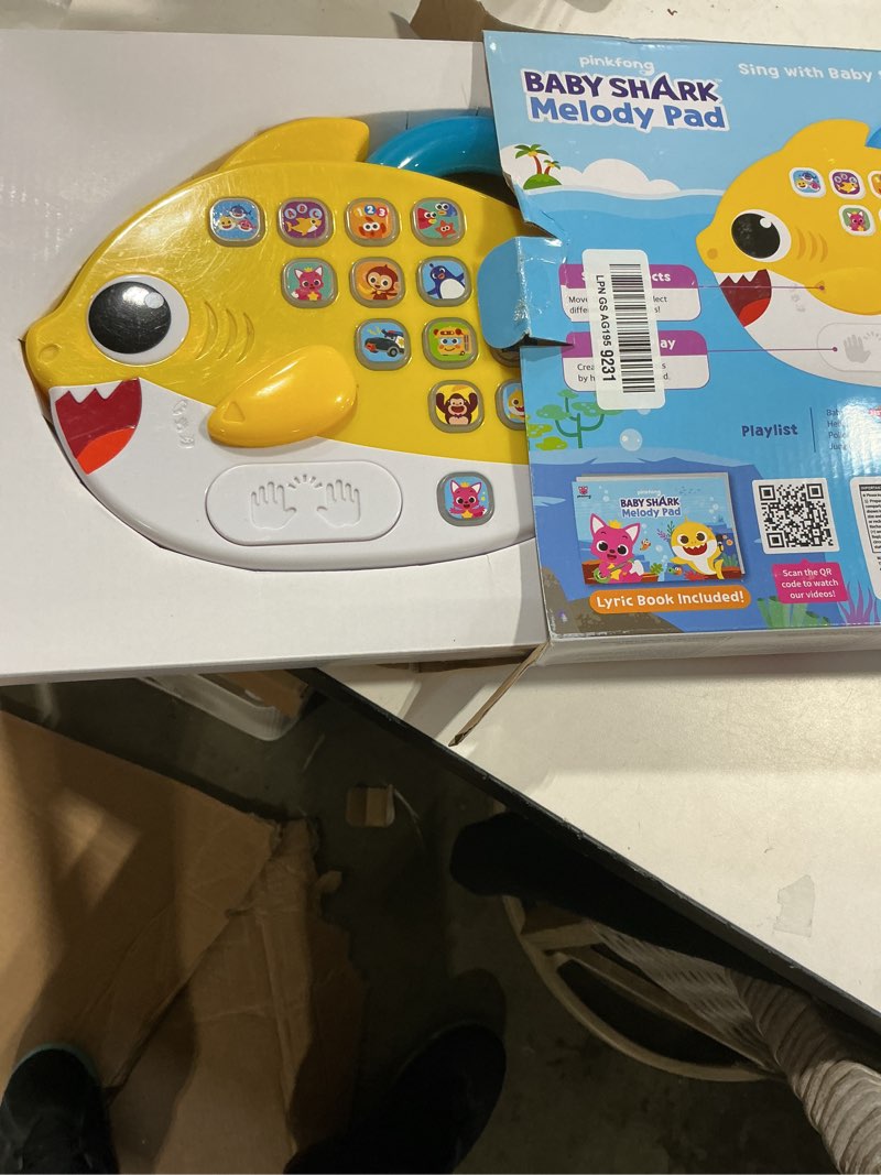 Condition photo showing Good Condition for baby shark melody pad sound pad | baby shark toys, baby shark books | learning & education toys | interactive baby toys for toddlers 1-3 | gifts for boys & girls