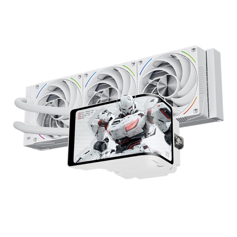thermalright wonder vision 360 turbo argb white water cooling system