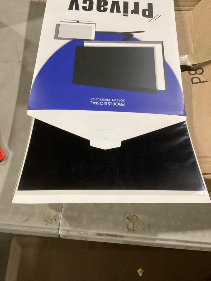 Condition photo showing Good Condition for Privacy Screen for Computer Monitor 24 Inch 16:10 Aspect Ratio, Anti Blue Light Glare Removable 24 in Privacy Screen Filter Protective Film, HD 24 Inch Privacy Screen Protector for Monitor 24 Inch (Diagonal) - 16:10 Aspect Ratio