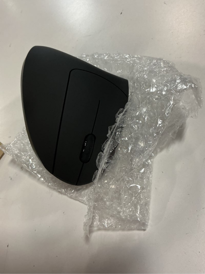 Condition photo showing Good Condition for tecknet ergonomic mouse, wireless bluetooth vertical mouse, 4800 dpi optical tracking, 6 adjustable dpi, quiet clicks, 2.4ghz with usb a receiver, 12 months battery, 6 buttons, wide compatibility black