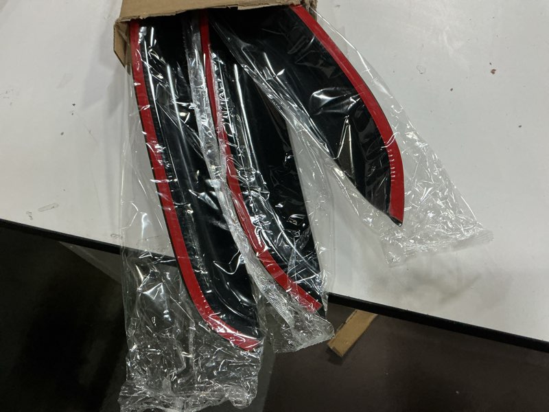 Condition photo showing New/Like New for Window Visors Rain Guards for 2007-2013 Chevy Silverado/GMC Sierra 1500, Window Vent Wind Deflectors Visors Shades for 07-14 Silverado/Sierra 2500HD/3500HD Double/Extended Cab 2007-2013 silverado/sierra ext cab