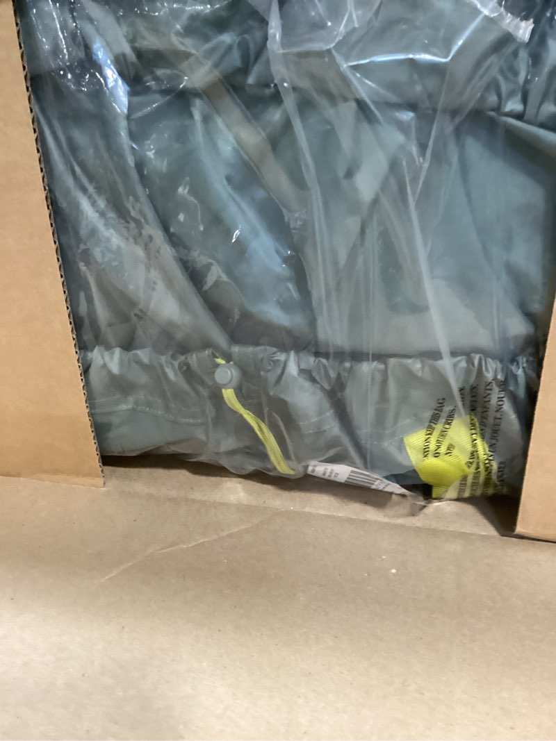 Condition photo showing As Is for incomplete no poles the north face wawona 8 tent | eight person camping tent, water repellent, spacious & easy to set up, attached vestibule area one size agave green/asphalt grey